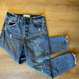 Abercrombie and Fitch denim blue jeans